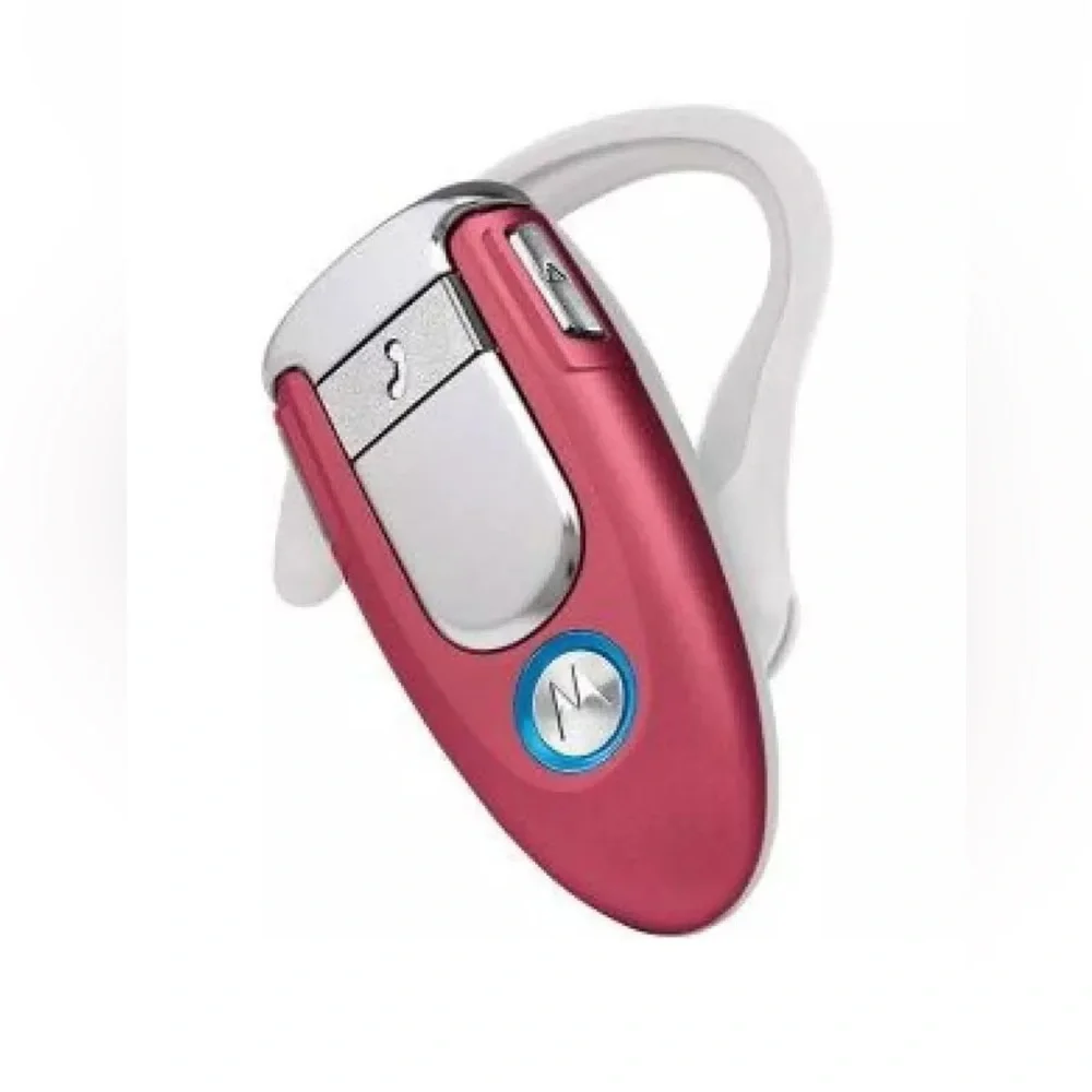 Motorola H500 Bluetooth Wireless Headset - Maroon Red (89243H) *FACTORY SEALED*🔥